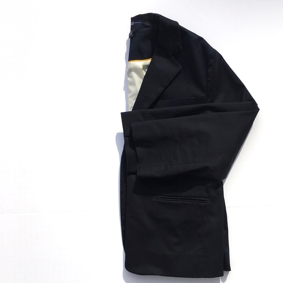 4/$20 GAP Woven Fitted Navy School Blazer sz 6 - Picture 6 of 7